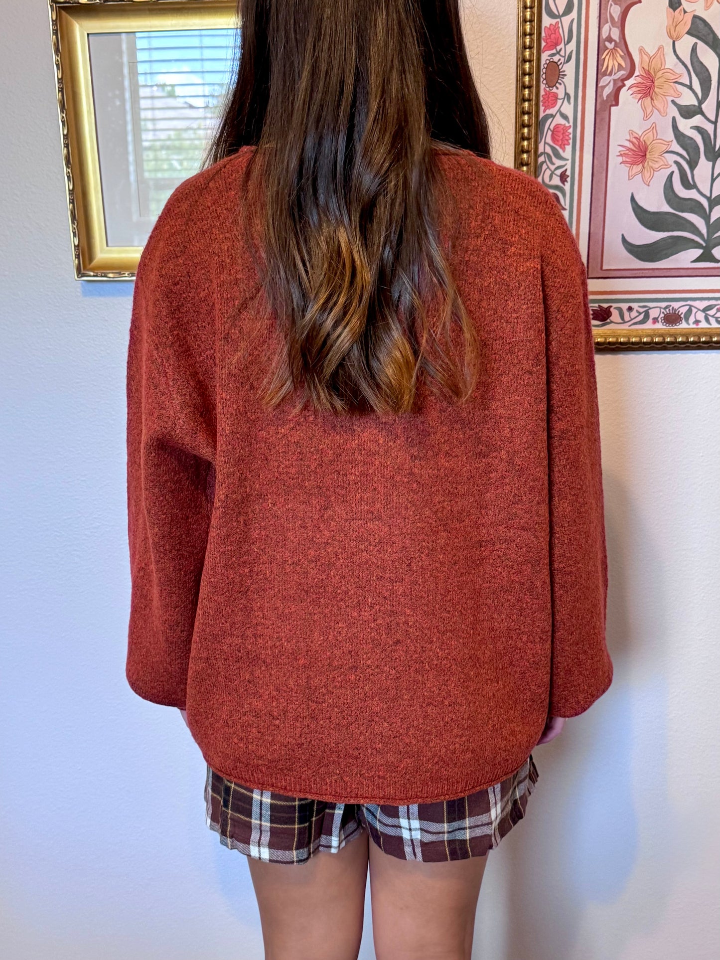Spiral Sun Knit Sweater