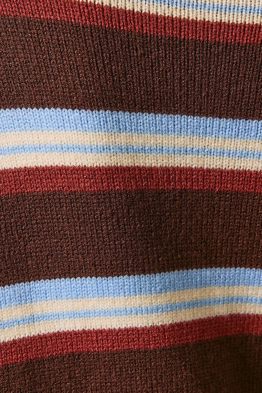 Brown Striped Cardigan