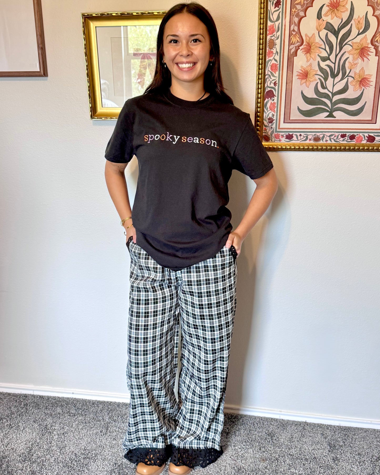 Spooky Season Embroidered Tee