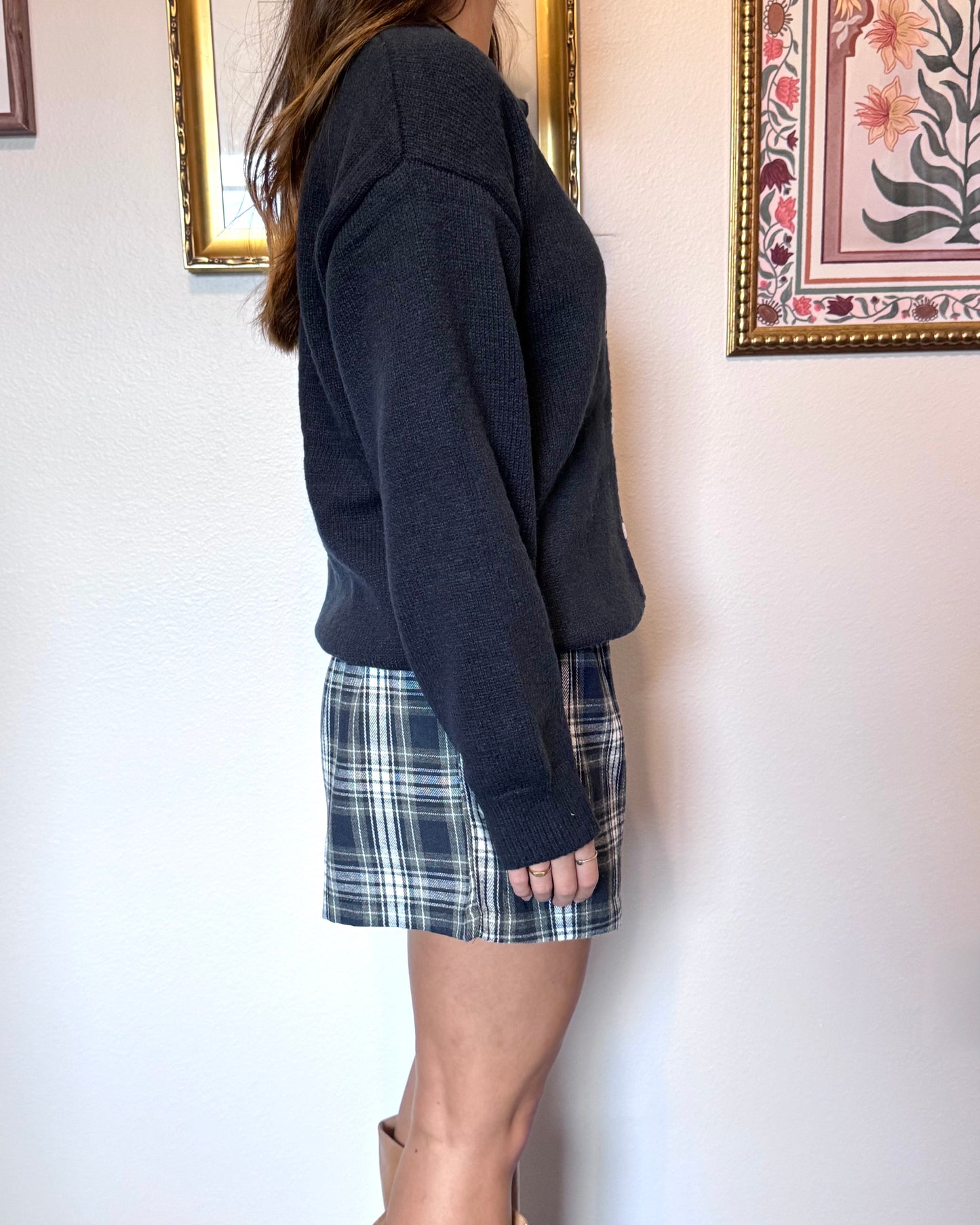 Knit Button Up Cardigan