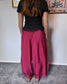 Lace Trim Flowy Pants