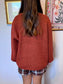 Spiral Sun Knit Sweater