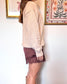 Lace Trim Satin Shorts