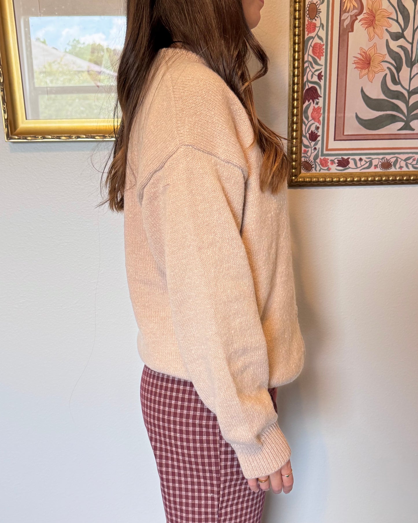Knit Button Up Cardigan