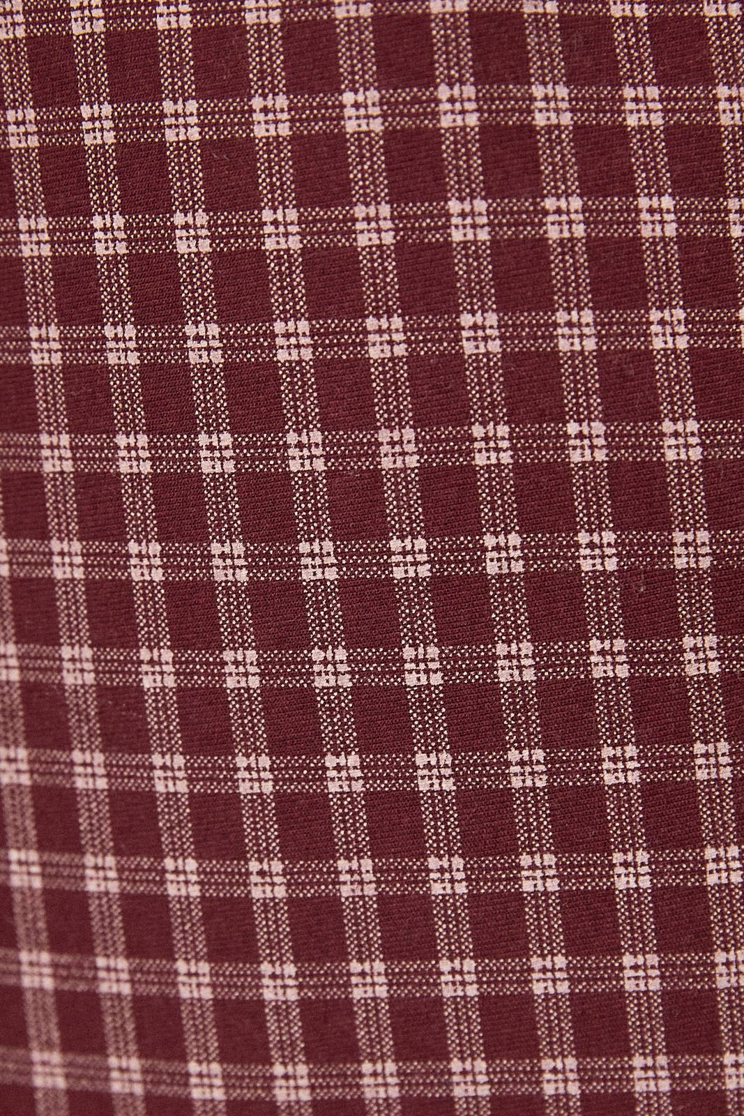 Mid-Rise Plaid Flowy Pants Pants