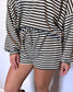 Striped Long Sleeve Top