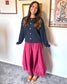 Lace Trim Flowy Pants
