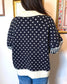 Dots & Stripes Sweater Top