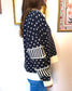 Dots & Stripes Sweater Top