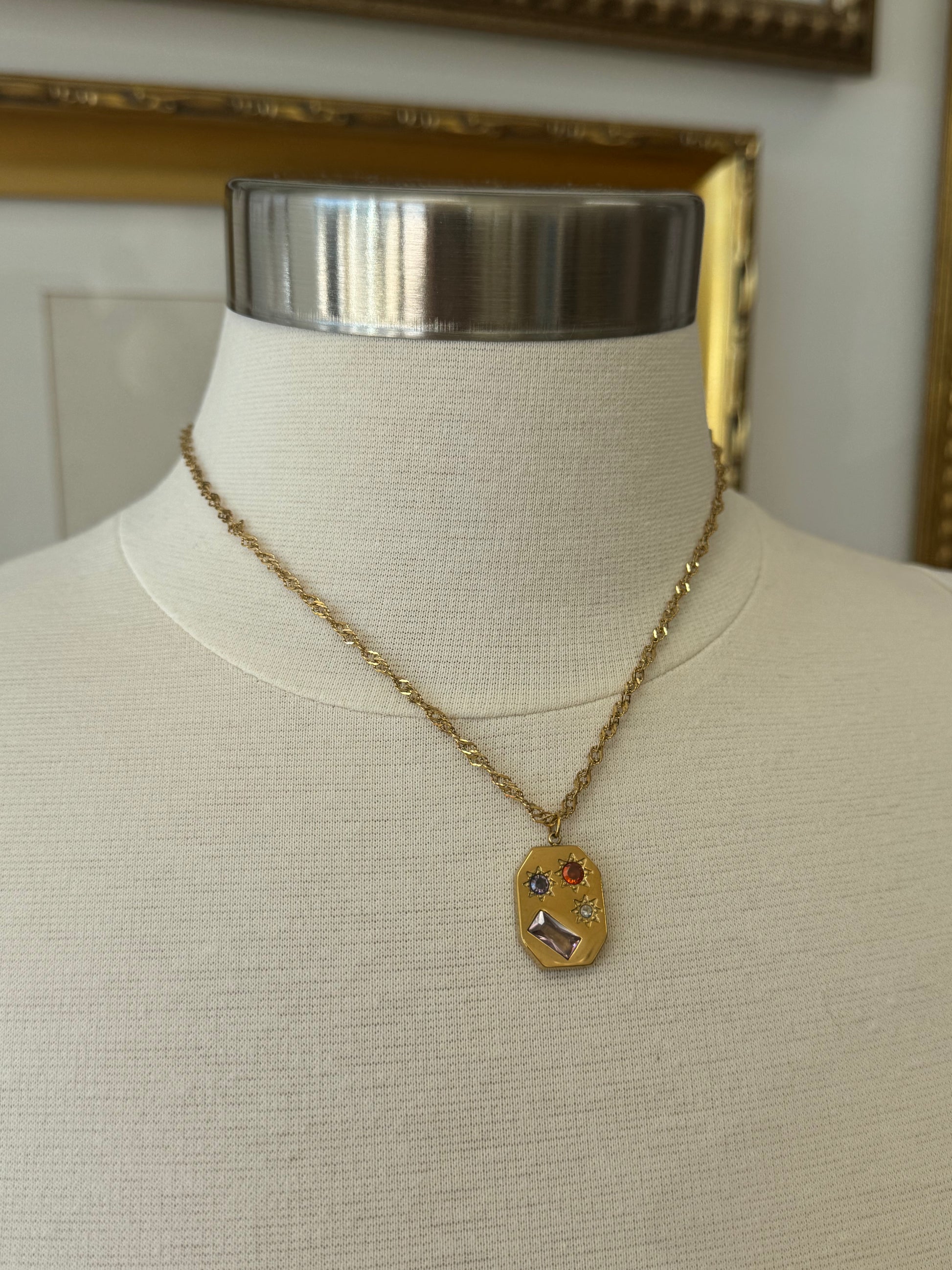 Gemmy Charm Necklace Necklaces