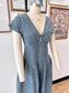 Denim Pleated Jumpsuit