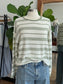 Textured Oversized Striped Sweater