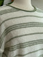 Textured Oversized Striped Sweater