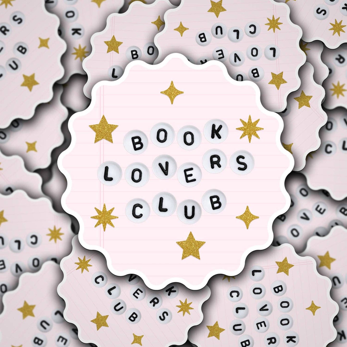 Book Lovers Club Sticker Decorative Stickers