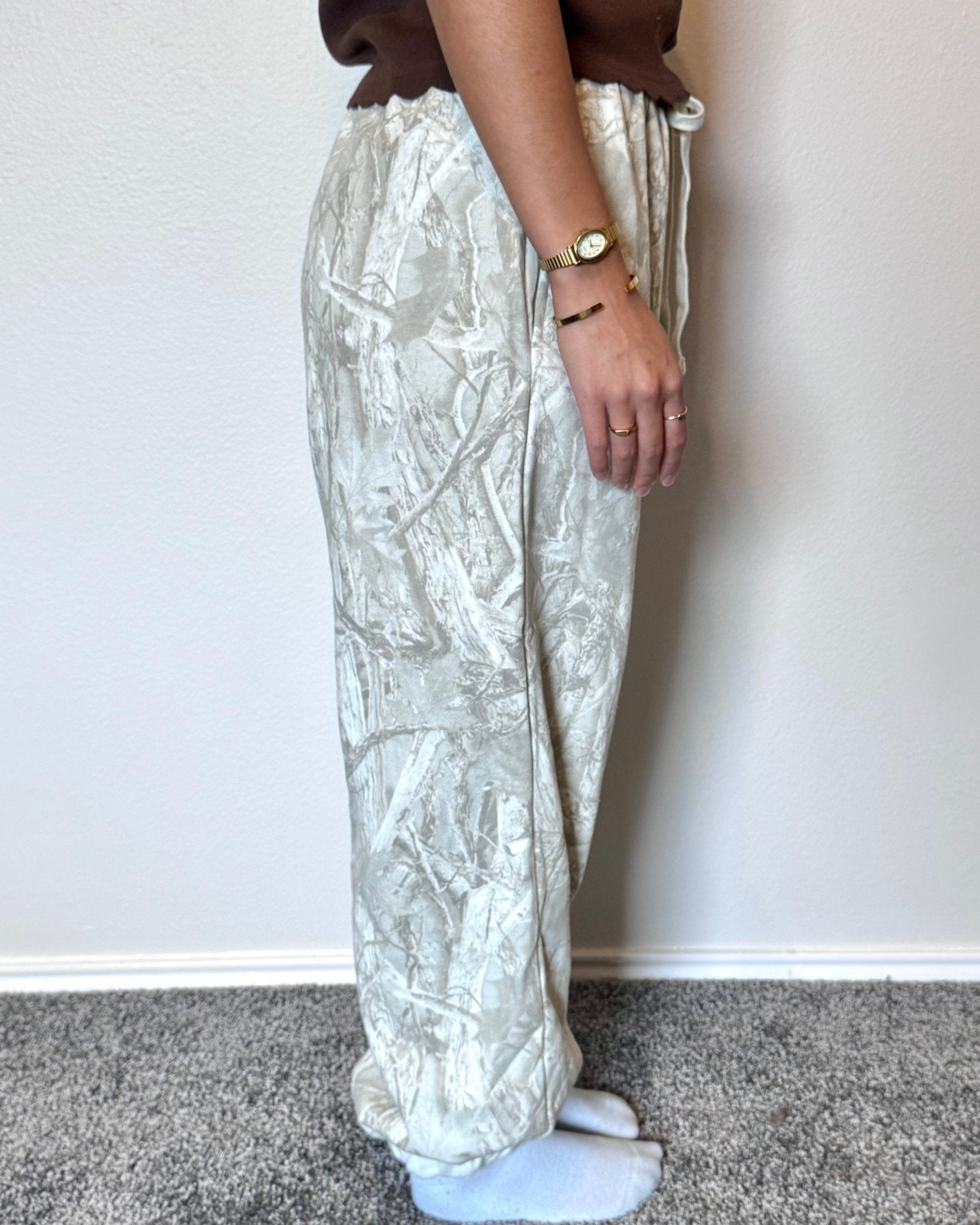 Camouflage Print Jogger Pants - Authenticity