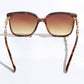 Chain-Link Arm Sunglasses Sunglasses