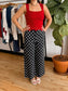 Eyelet Square Neck Tank Top Shirts & Tops