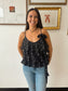 Floral Ruffle Layered Tank Top Shirts & Tops