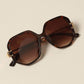 Geometric Metal Accent Sunnies Sunglasses