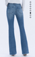 High Rise Bootcut Dark Jeans