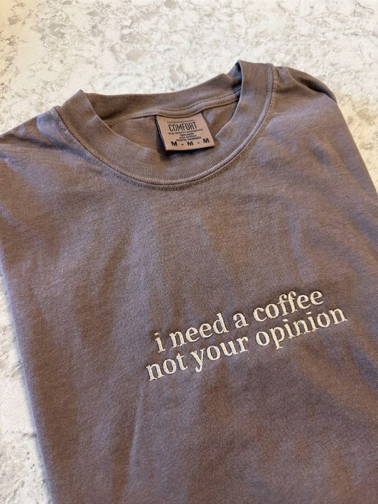 I Need Coffee Tee Graphic Tee
