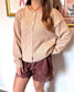 Knit Button Up Cardigan Shirts & Tops