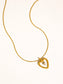 Layered Heart Charm Non-Tarnish Necklace Necklaces