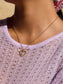 Layered Heart Charm Non-Tarnish Necklace Necklaces