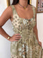 Olive Garden Patchwork Dress Dress