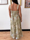 Olive Garden Patchwork Dress Dress