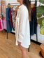 Oversized Button-Down Linen Top Shirts & Tops