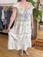 Plus Floral Sweetheart Dress Dress