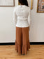 Ruffle Trim Cardigan Top Shirts & Tops
