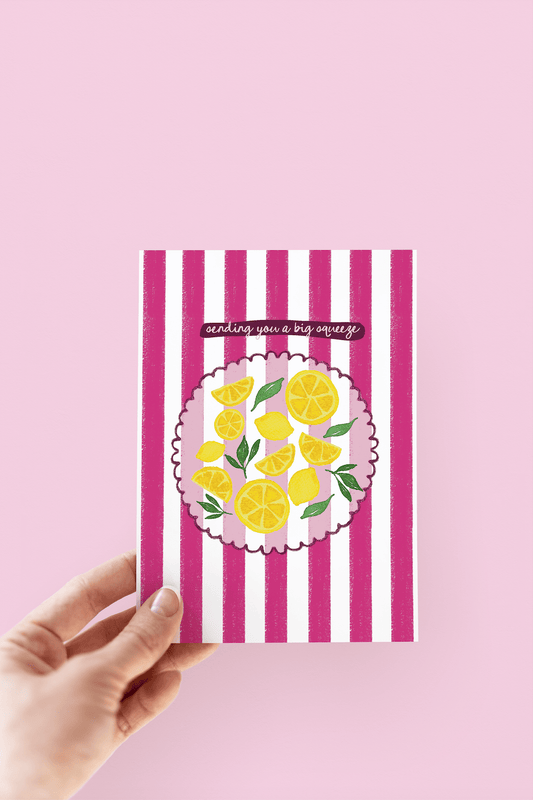 Sending You A Squeeze Card Card