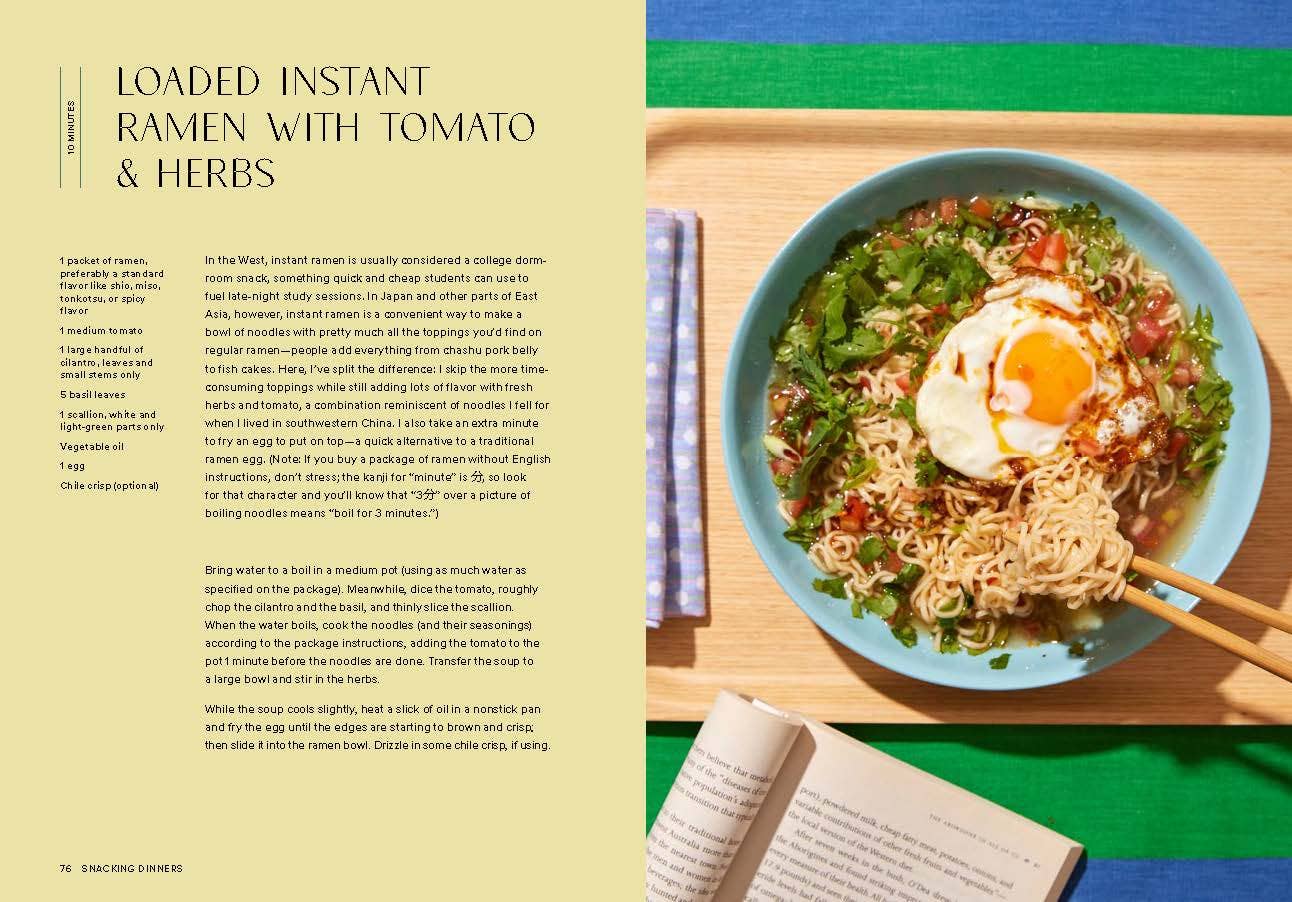Snacking Dinners Cookbook