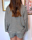 Striped Lounge Shorts Shorts