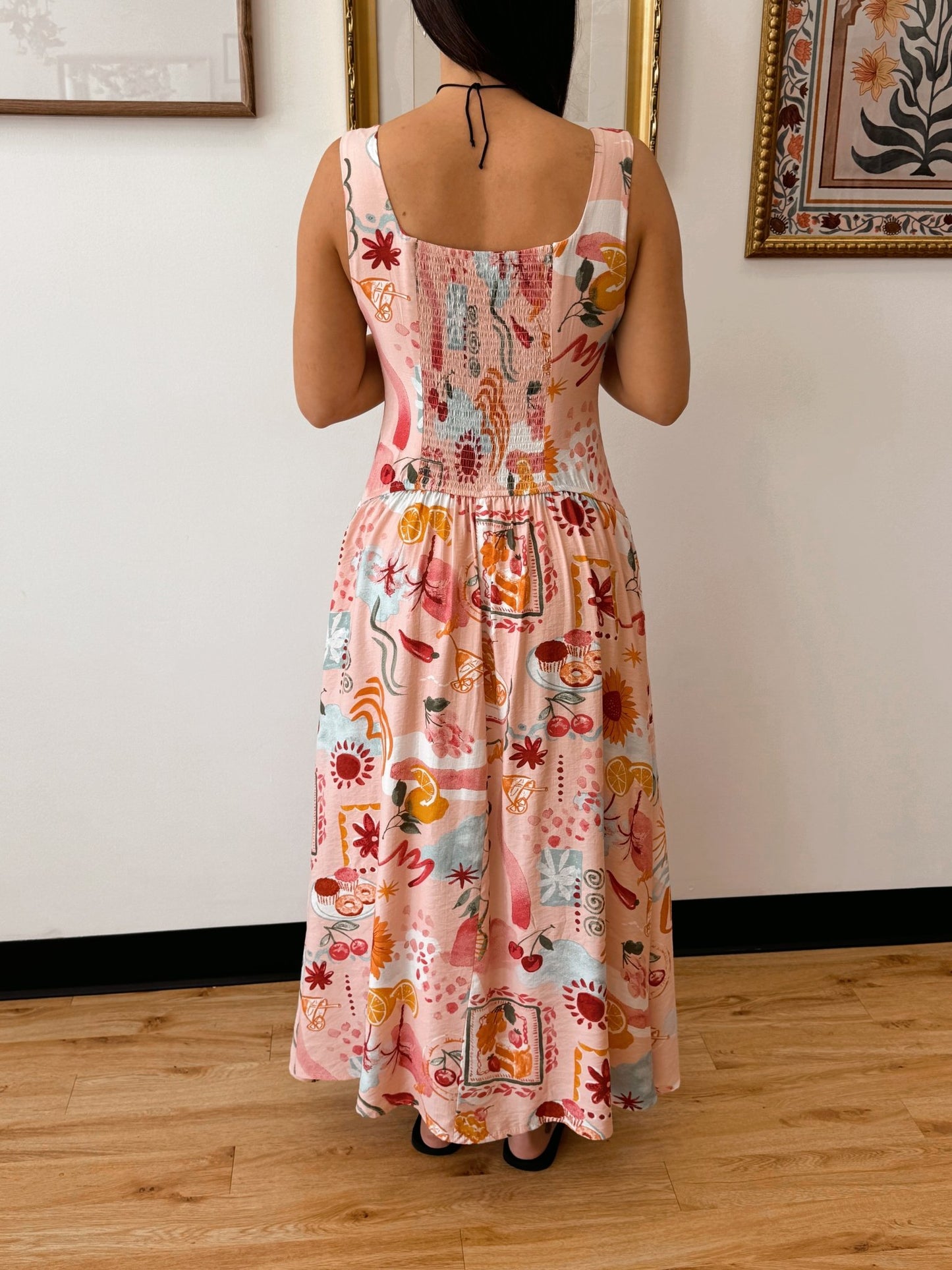 Sunny Days Print Dress Dress