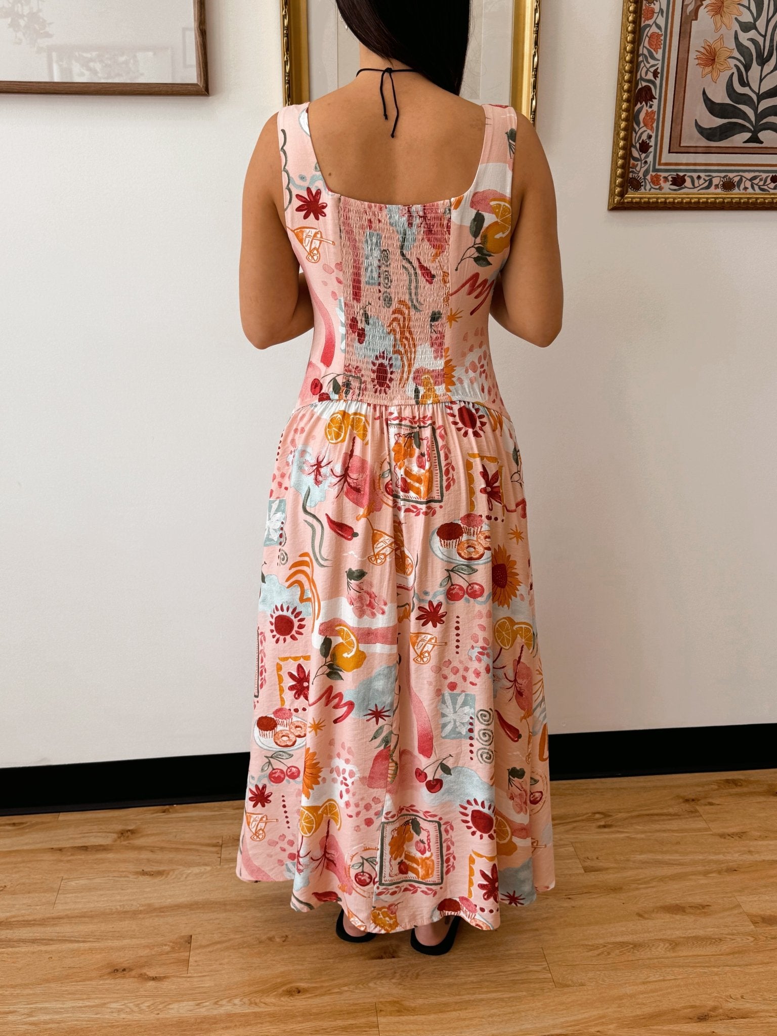 Sunny Days Print Dress Dress