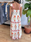 Sunset Floral Maxi Dress Dress