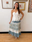 Tiered Lace & Floral Skirt Skirt