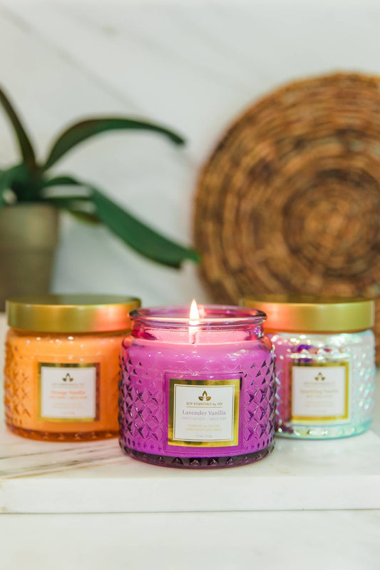 Vanilla Orange Soy Candle Candles